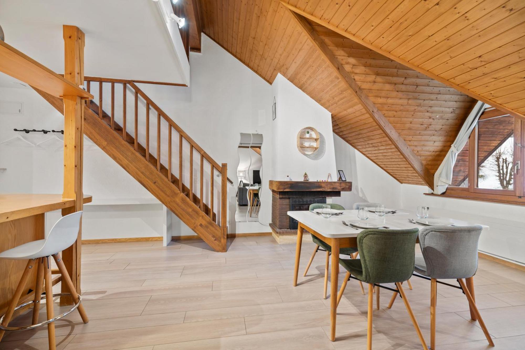 Cosy Appartement Lumineux Et Spacieux A Charmey Eksteriør billede