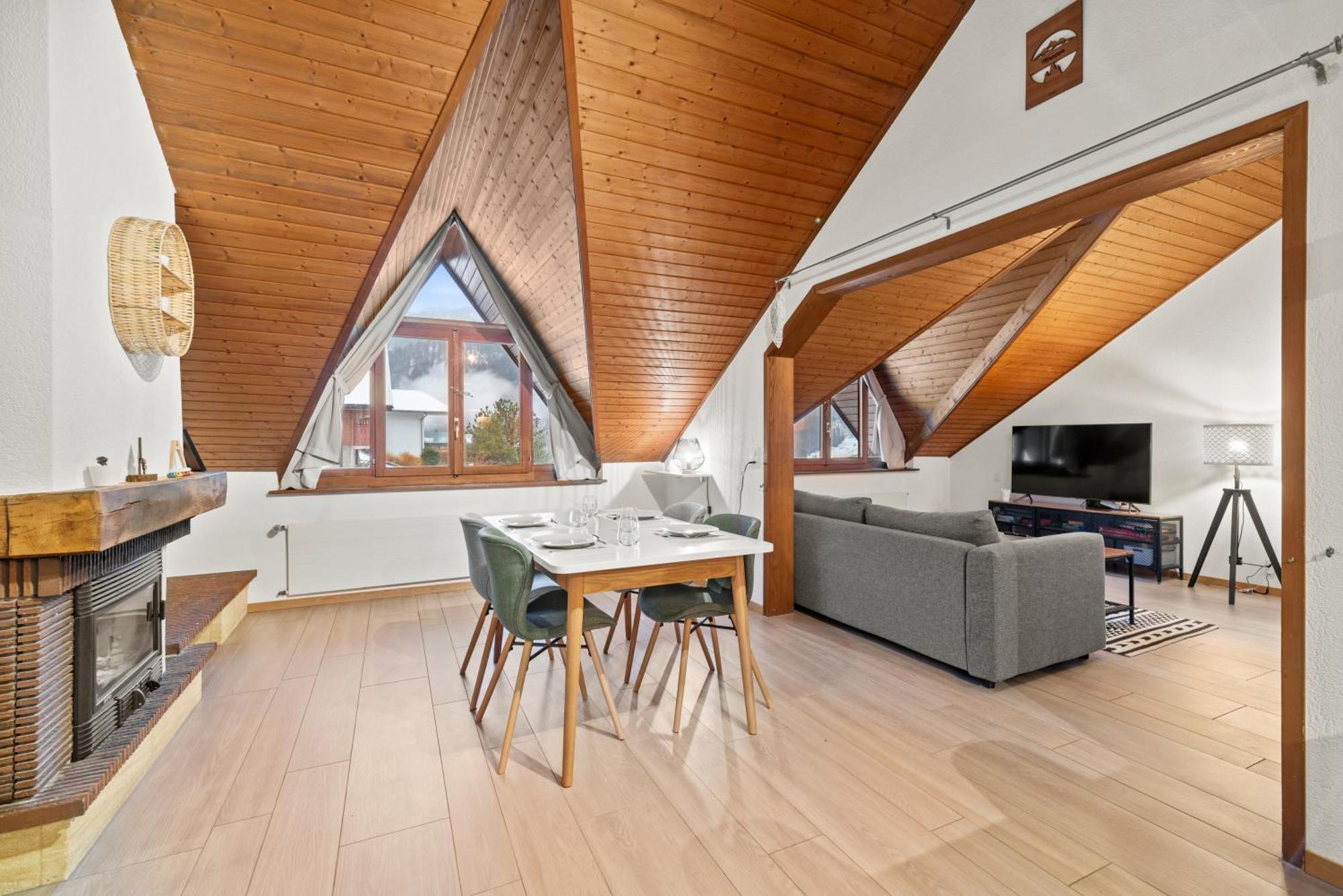 Cosy Appartement Lumineux Et Spacieux A Charmey Eksteriør billede